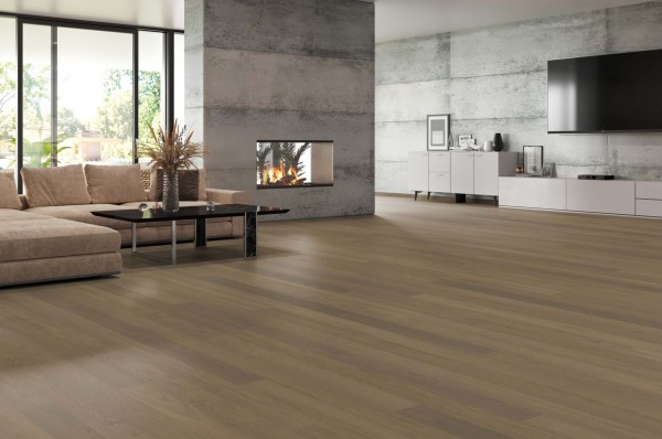 Tilo Puristico Trend Eiche Cafe!PUR, gefast (2V), gebürstet, Balance, thermobehandelt, Natur ge