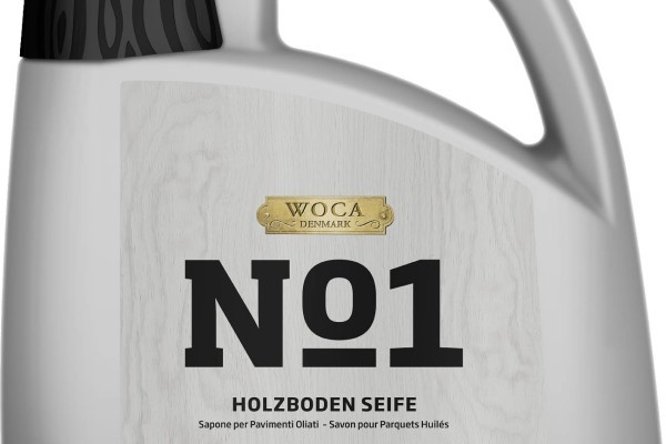 Holzbodenseife für weiß geölte Parkettböden 1 Ltr