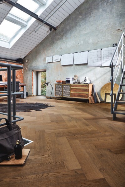 Meister Lindura - Holzboden HS 500 ultramattlackiert 8926 Eiche classic olivgrau