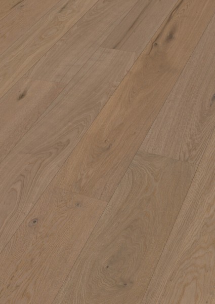 Meister Lindura - Holzboden HD 400 ultramattlackiert - 8938 - Eiche lebhaft greige, Breite 205 mm-