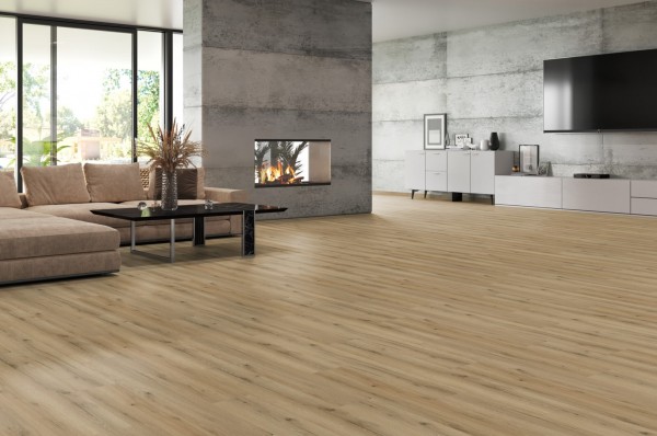 Tilo Klebe Vinyl Robusto Pro+ Eiche Macadamia softsynchron gefast (4v) Twist PLUS lackiert