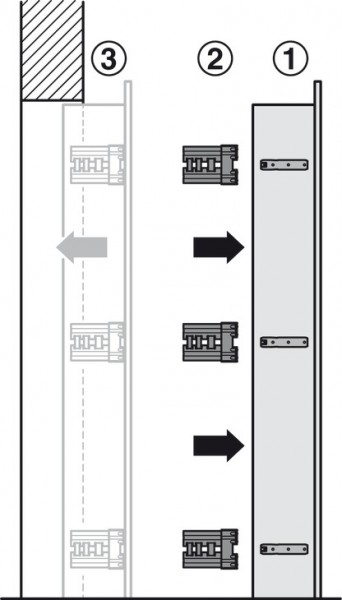 AKTION !! Zargenbefestiger Häfele Startec Frame Fix