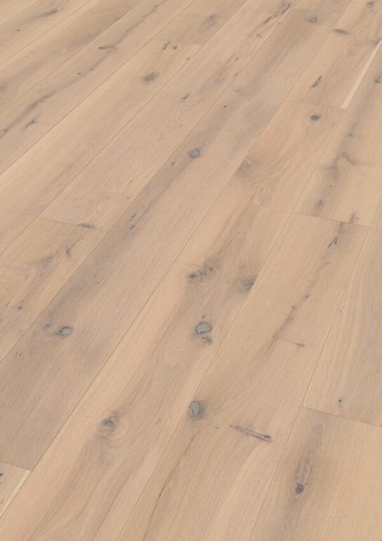 MeisterParkett.longlife PD 400 Eiche authentic cremeweiß 9031