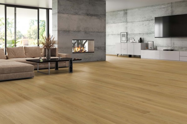 Tilo Puristico Parkett Eiche natur, gefast (2V), gebürstet, Harmony, Natur geölt