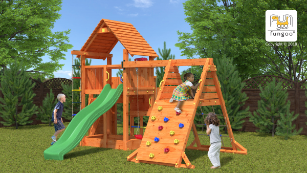 Fungoo Kombination Big Leader - Spider Red