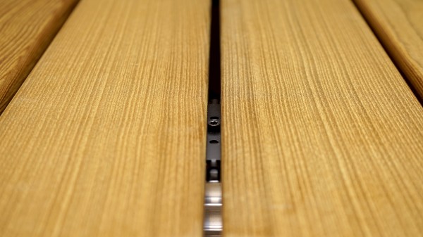 FixingGroup Plata P Terrassenverbinder Edelstahl schwarz