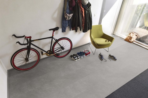 Tilo Vinyl Eleganto Stein Graphit Steinoptik gefast (4V) wave, Twist PLUS lackiert