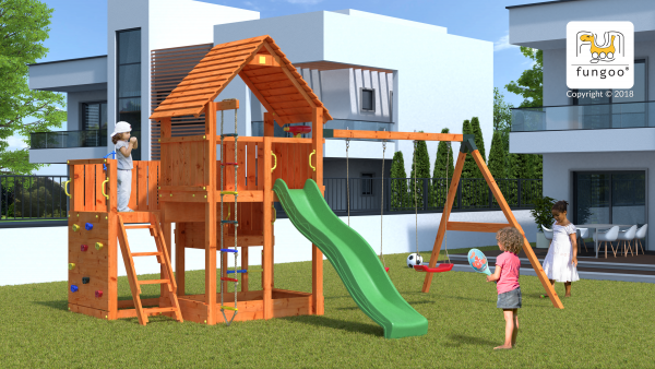 Fungoo Kombination Big Leader - Move Red