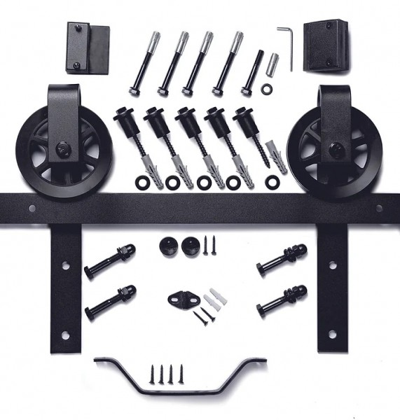 Indo Barndoor Montageset Schiebetürbeschlag