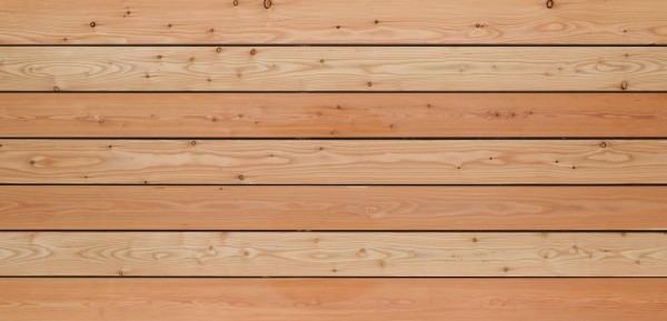 Holz Terrassendielen europ. Lärche, A/B, 27 x 145 mm, beidseitig glatt