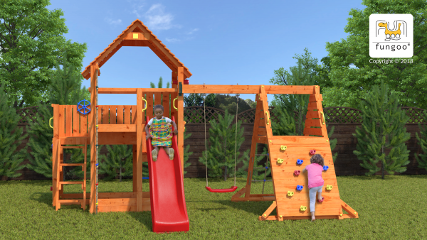 Fungoo Kombination Big Leader - Spider Red