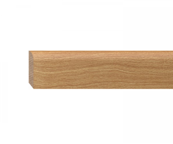 Sockelleiste Eiche astig massiv, naturbelassen 20 x 60 mm