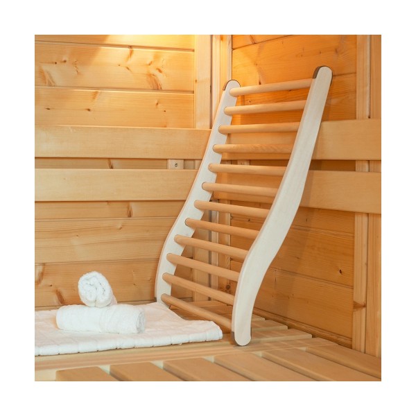 Sauna-Rückenlehne XXL ergonomisch 60 cm (geringer Bestand)