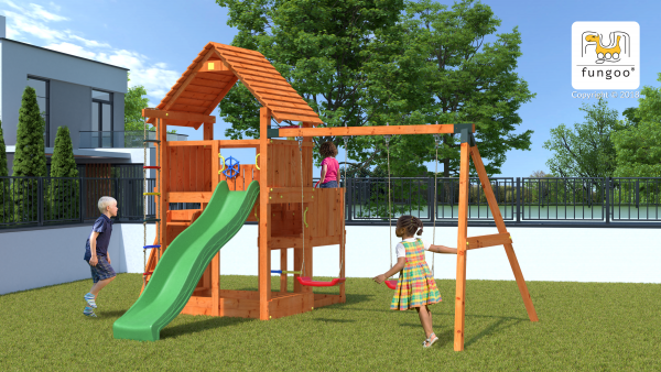 Fungoo Kombination Big Leader - Move Red