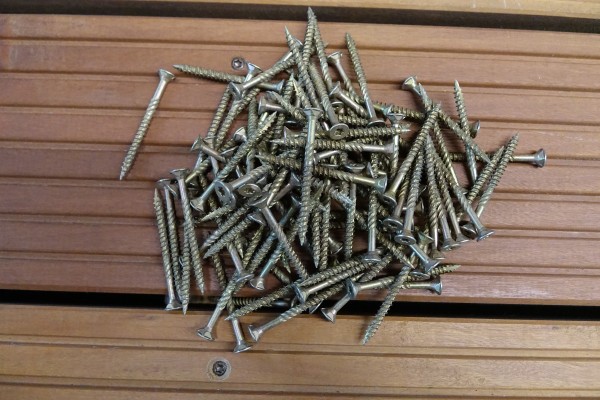 Terrassenschraube Edelstahl C1 inkl. Bit