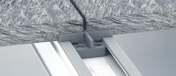 Ferax Terrassenmeister Alu-System Tukon Clip 100 Stück, inkl. 200 Bohrschrauben A2