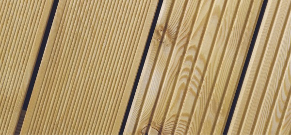 Terrassendiele sib. Lärche, Kombi-Profil, 45 x 145 mm