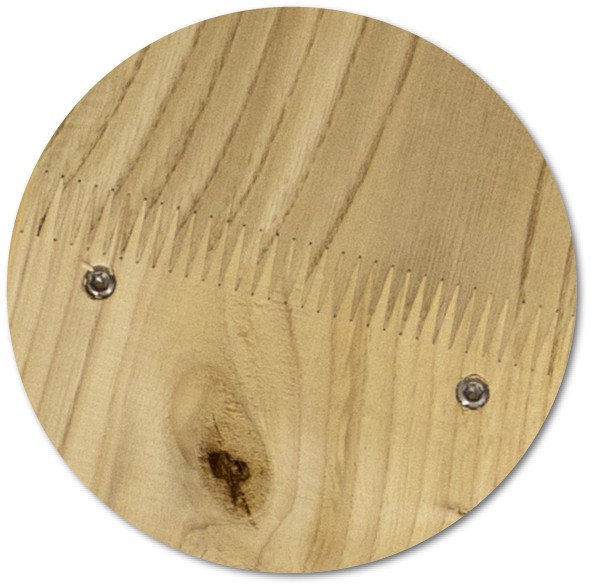 Terrassendiele Edelkastanie unbehandelt 32 x 135 mm