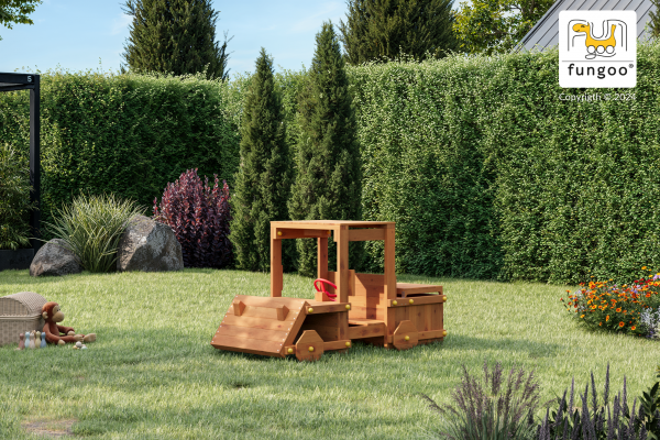 Fungoo Garden Buggy teak painted