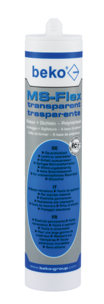 MS-Flex Kleb- und Dichtstoff transparent