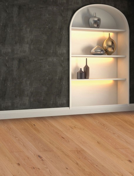 Mefo Manufaktur Landhausdiele 3-Schicht Eiche Välinge 5G-C Drop Down, Sortierung Natur