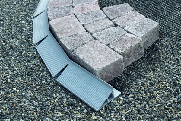 Ferax steinfix® forte rund, grau, Profil 2 m