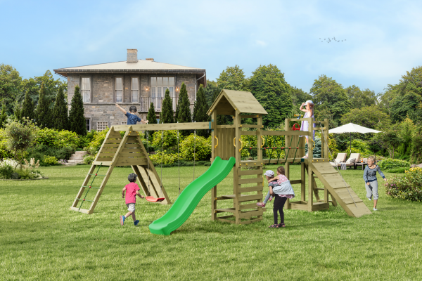 Fungoo Carnival Kdi grün imprg. Rutsche 2,20 mtr