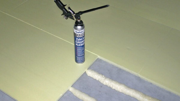 Dachdämmkleber für NBS-Pistole