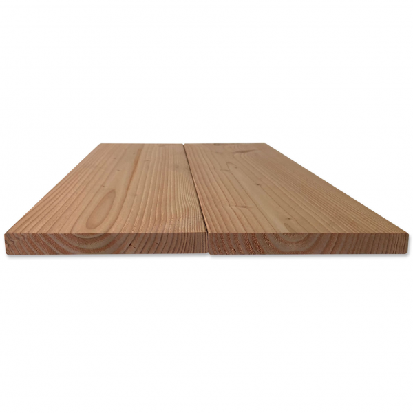 Douglasie Glattkantbrett gehobelt gefast, unbehandelt 28/145