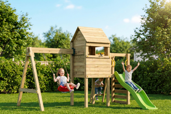 Fungoo Luomi kdi imprägniert, Rutsche in grün