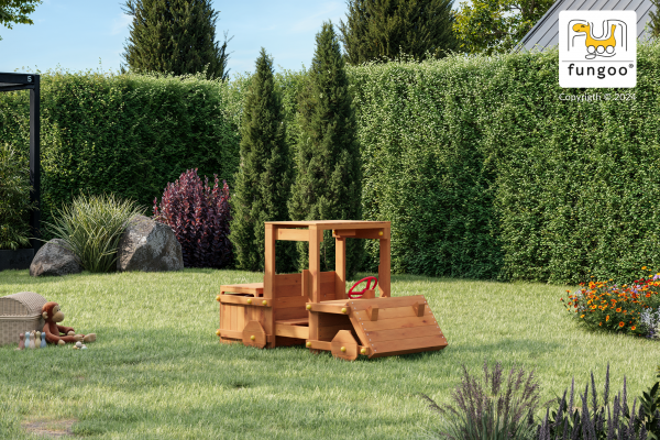 Fungoo Garden Buggy teak painted