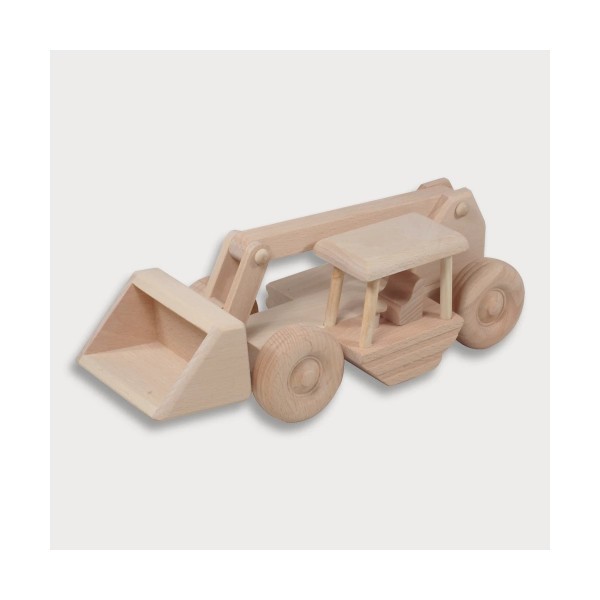 Radlader aus Holz 27 cm