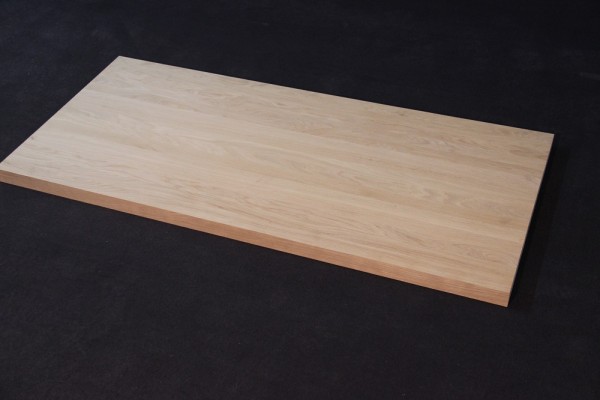 LARBON Massivholzplatte Eiche Treppenstufenplatte DL A/B 40x1000x650