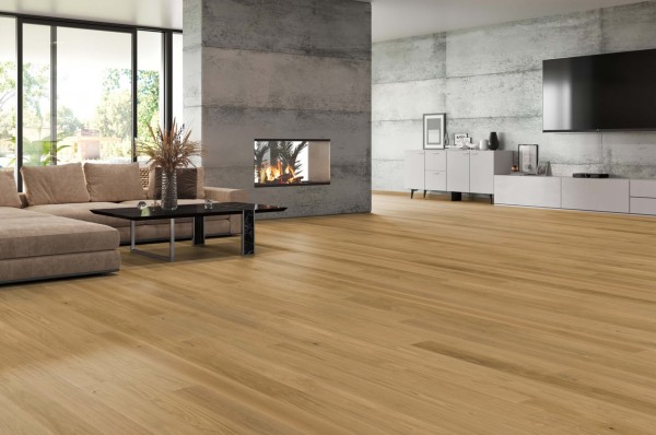 Tilo Puristico Parkett Trend Eiche natur, gefast (2V), gebürstet, Balance, Natur geölt