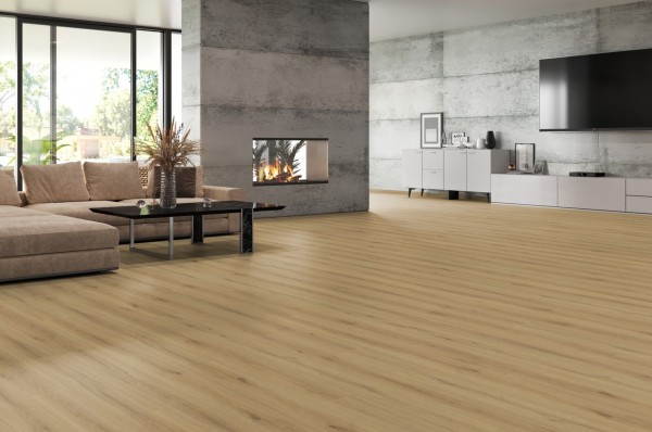 Tilo Vinyl Elito Trend Eiche Natur 1-Stab Holzoptik gefast (4V) Twist PLUS lackiert softsynchron