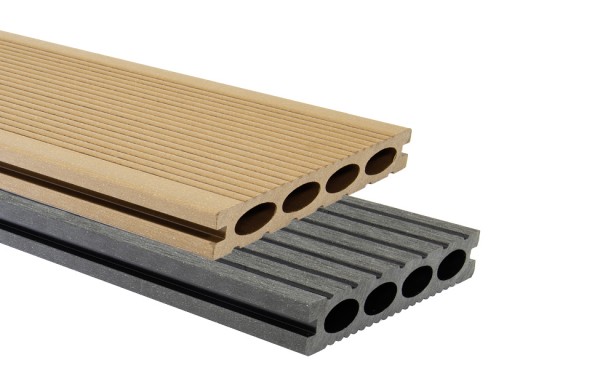 VivaDeck WPC Terrassendielen Hohlkammer Magnum 24 x 203 mm